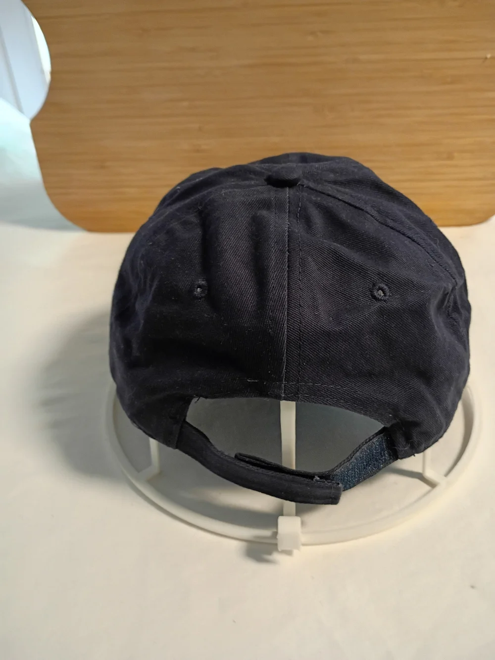 Navy Embroidered Bass MastersLogo Cap